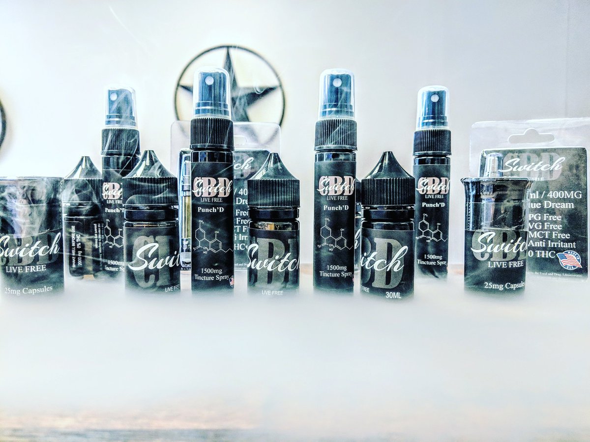 theswitchvape's tweet photo. Looking for CBD? We've got you covered. Grab a bottle of Switch CBD. Premium CBD line that was inspired by everyone using CBD. #livefree
https://t.co/Bj5ccT3ASm
#cbd #cbdoil #CBDlife #switchcbd #SanAntonio #cbdmovement #CBDstore #cbdhempoil #CBDonline https://t.co/UBSowBJ15m