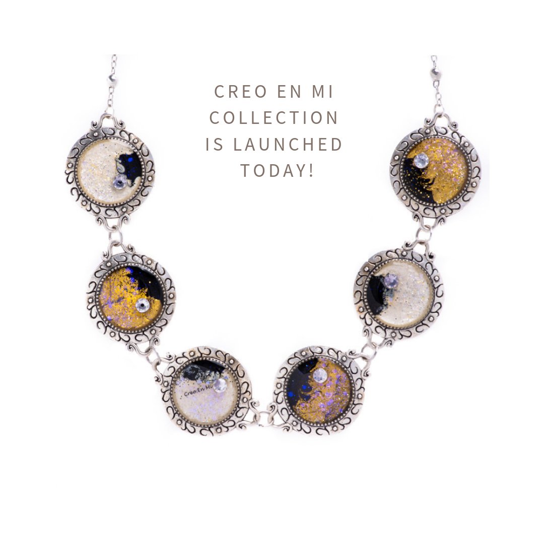 This product line is contemporary handmade jewelry for people who would like a precious item to treasure, to reassure themselves when they are having a tough time. No matter how bad is the situation, you just have to believe in yourself - Creo En Mi !! fatchuchijewelry.com