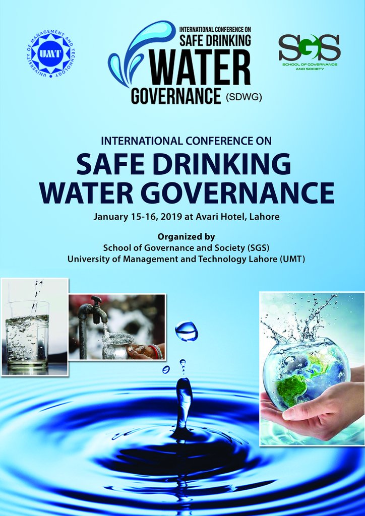 jawadibf's tweet photo. We are welcoming you to be a part of the 1st #International #conference on #Safe_Drinking_Water_Governance organized by School of governance and Society #UMT 

#SDWG #Water_Conference #SGS_UMT https://t.co/rblUIdUZvT