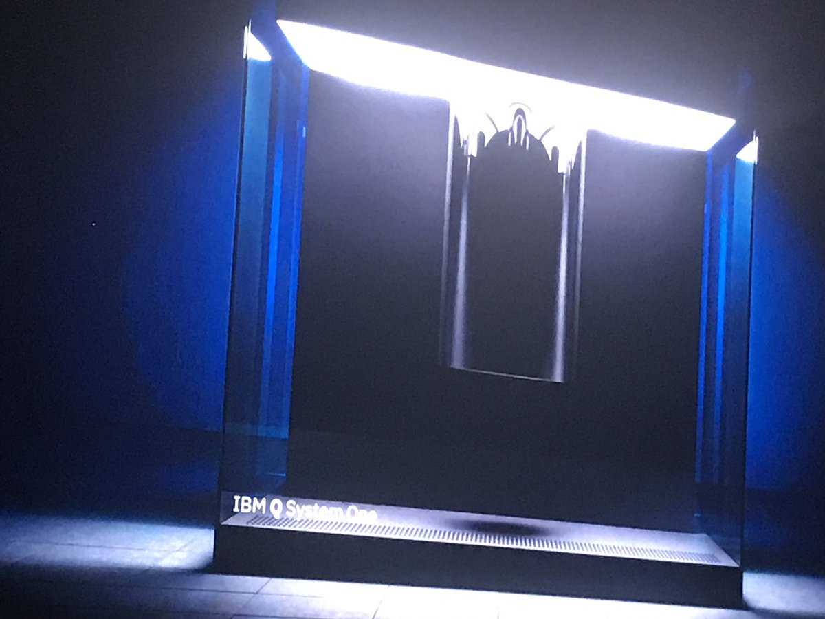 robverhoeven01's tweet image. #CES2019 #IBM announces #IBMQSystemOne at the first system for Quantum Computing