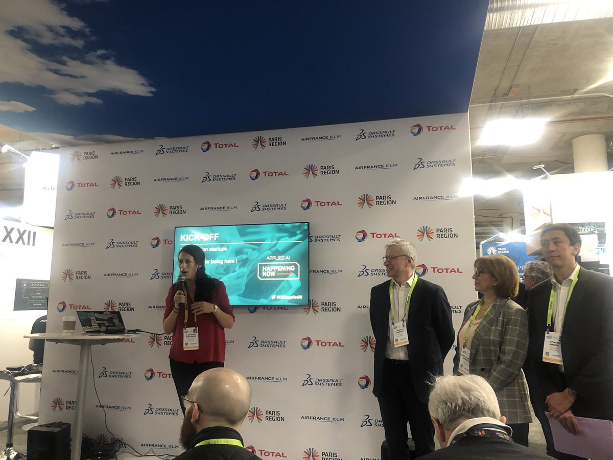 leguide12's tweet image. Lancement du team #parisregionces au CES Las Vegas Merci à la région IDF du soutien pour être ici 👍 #CESAppliedAI #Ces2019