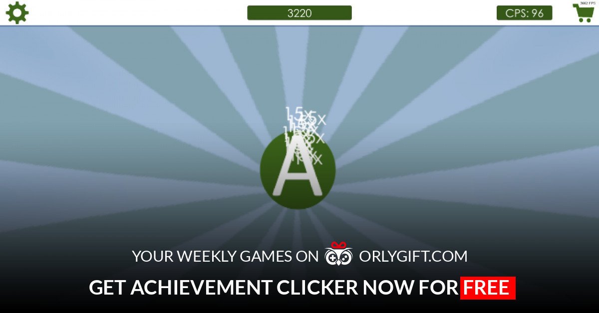 Now on orlygift: "Achievement Clicker". WIN your FREE Steam key now on orlygift.com/giveaway?ref=t…
