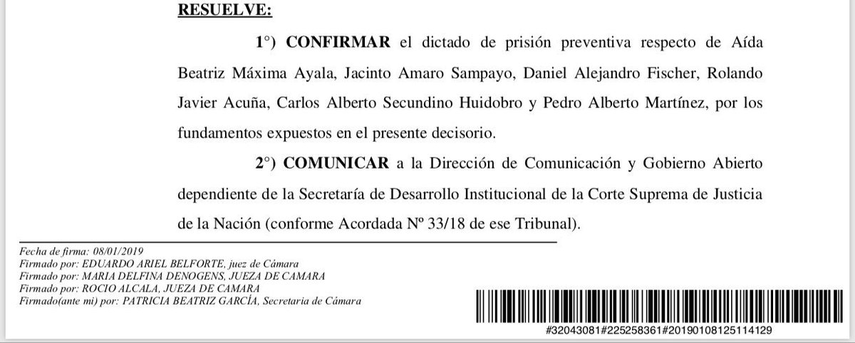 rodrialegre's tweet photo. Ahora//Chaco: La Cámara Federal de Resistencia confirmó la prisión preventiva para la diputada nacional de Cambiemos, Ayda Ayala. Está  procesada por el delito negociaciones incompatibles y enriquecimiento ilícito. https://t.co/a6hSyFcwMg