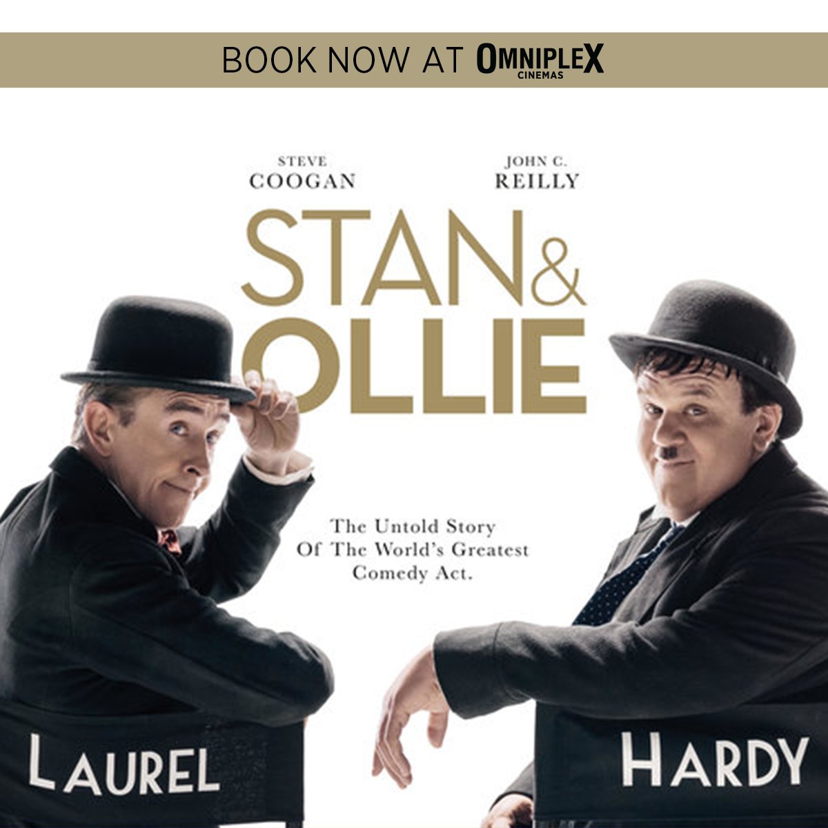 New to <a href="/omniplexcinema/">Omniplex Cinemas</a> Longford - Stan &amp; Ollie. See their secret final chapter on the big screen from this Friday omniplex.ie