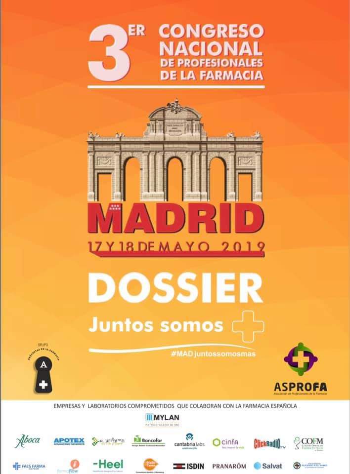 congresoasprofa's tweet photo. 3er CONGRESO ASPROFA
📆 17-18 Mayo '19
🏨 Hotel NH Madrid Ventas

🔊 SORTEAMOS 3 INSCRIPCIONES COMPLETAS al Congreso para todos aquellos congresistas q se inscriban ANTES DEL 31 DE ENERO!

Formaliza tu inscripción en https://t.co/srkFc7LDtm y prueba suerte!🎁

#MADjuntossomosmas https://t.co/NZH2gsB0E1