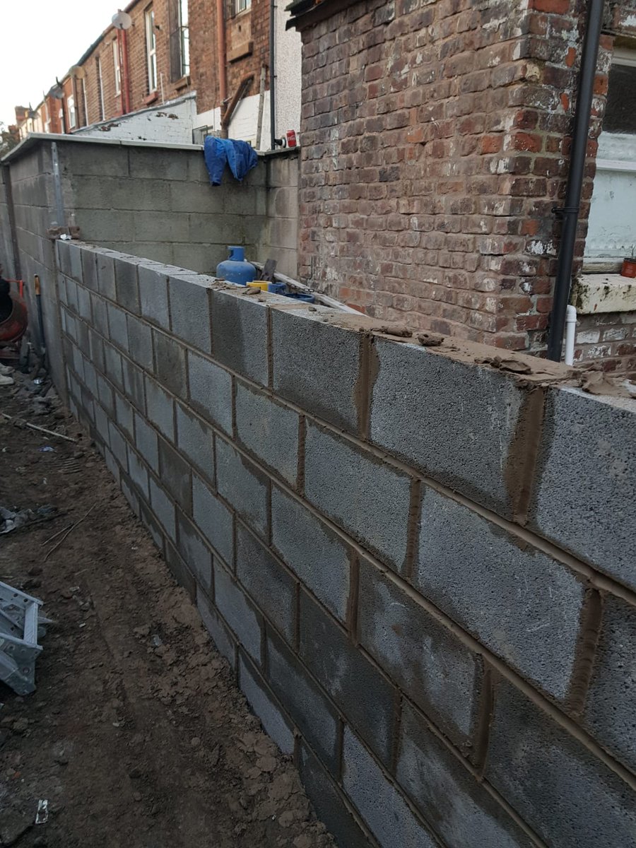 PropertyRjs's tweet image. Wall taken down footings cleaned and half way through replacement 
Call for a free quote on any property maintenance jobs 
07871 88 99 40