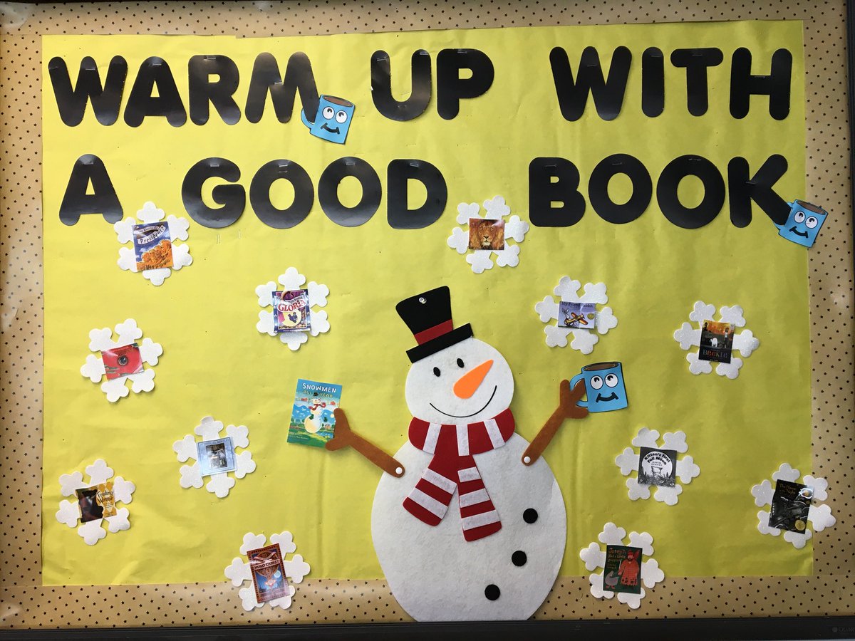 Hood School Library tweet media