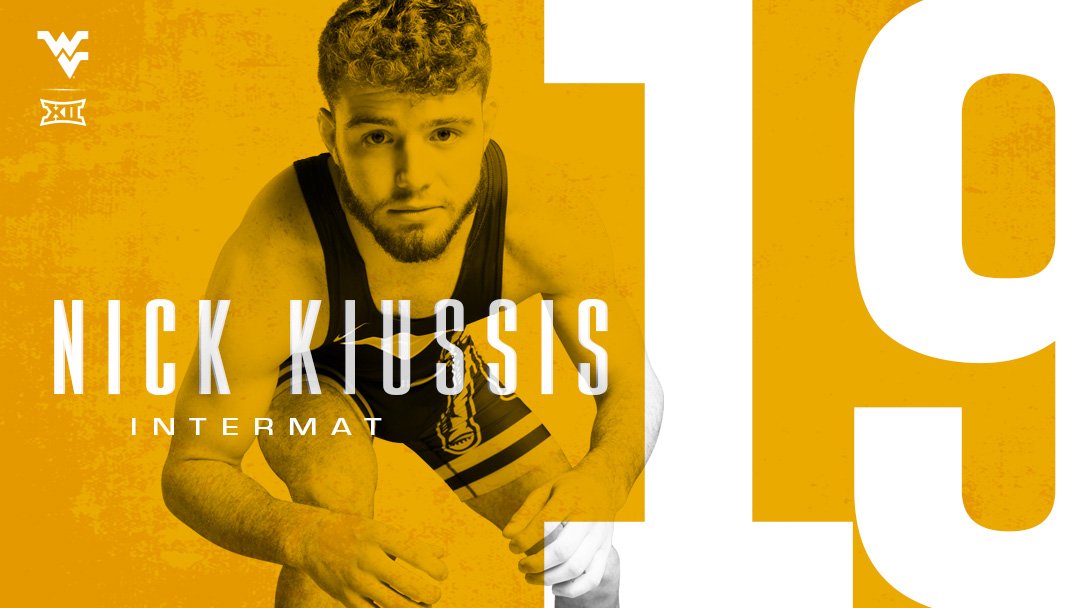 WVUWrestling's tweet photo. Nick Kiussis checks in to @InterMat's rankings for the first time in his young career!

Wrestling at 165 pounds, Kiussis is 14-4 on the year! #HailWV https://t.co/RguqYTHj6Z