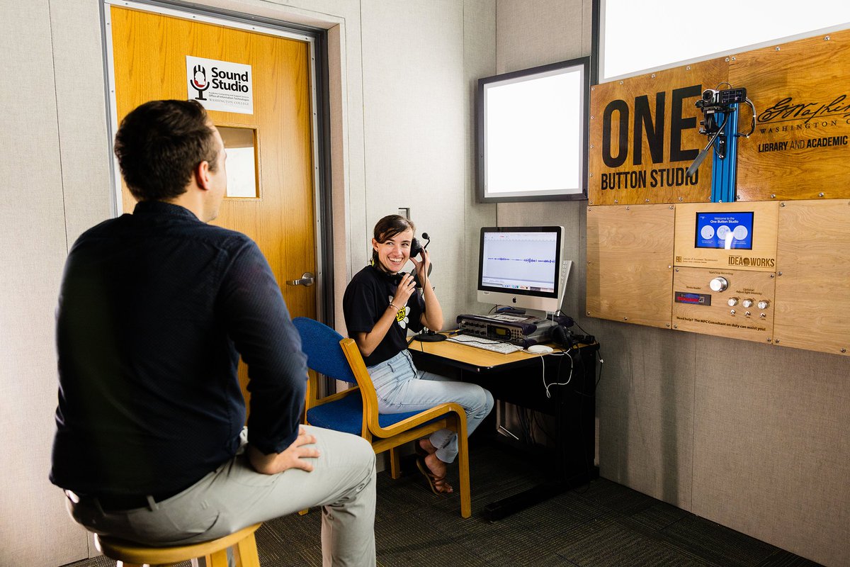 washcoll's tweet photo. Love creating? Washington College's IdeaWorks lab is open to all students. Here you can dive into photography, video production, 3D printing and much, much more. #washcoll #create
Learn more: https://t.co/E1GKvsZon9 https://t.co/ya2l9Kf2i6
