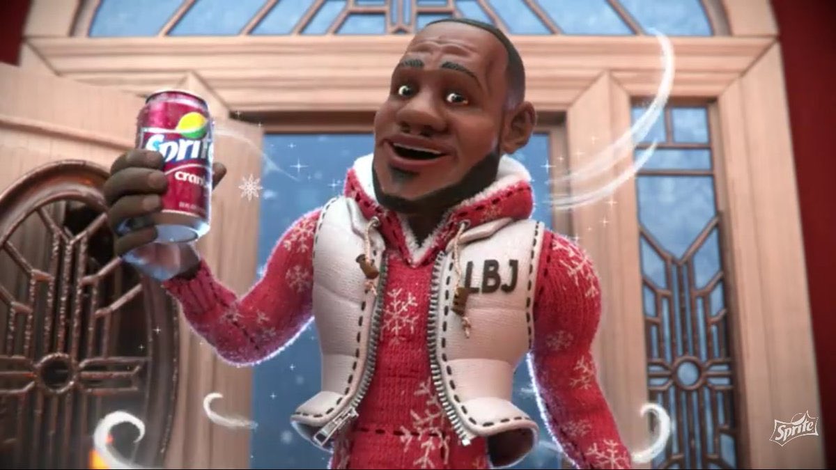 Dunk like Lebron with the new Sprite Cranberry at the wolf den! Stop on by it’s so refreshing🏀
