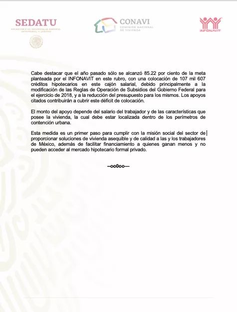 AncsacNL's tweet photo. Destinará @SEDATU_mx 400 mdp para #subsidio en adquisición de #vivienda, que se otorgará en coordinación de @Infonavit  y @Conavi_mx

#RUV https://t.co/g97bQyBeaN