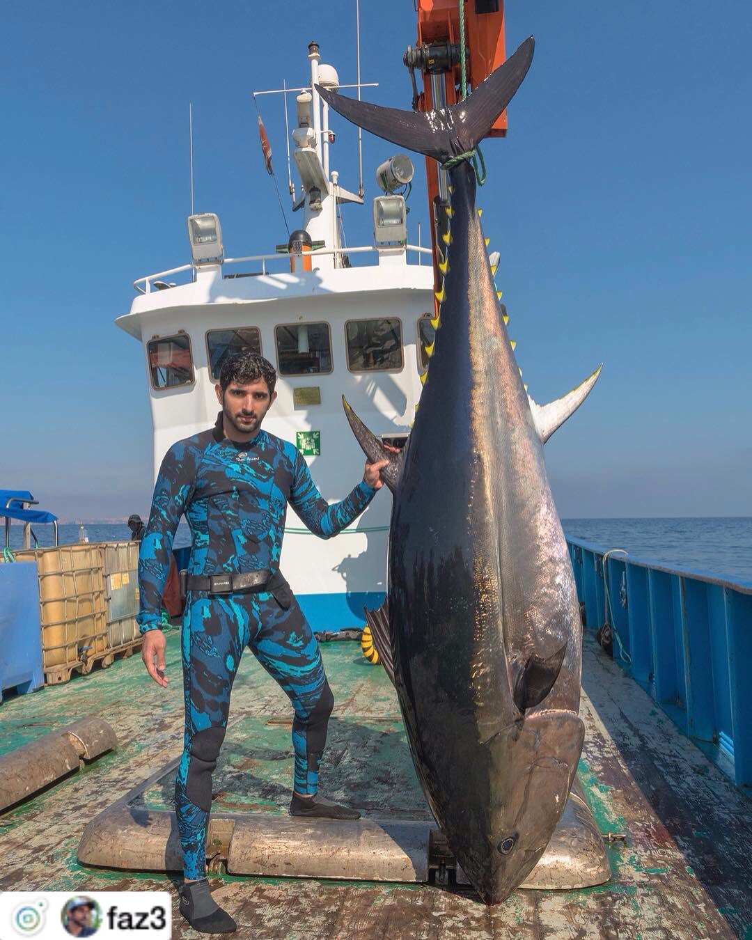 Kobe Club Greetings From Crown Prince Fazza In Dubai Send The Biggest Tuna To Toyosu In Tokyo So That He Can Please So Many Japanese People To Present The Excellent