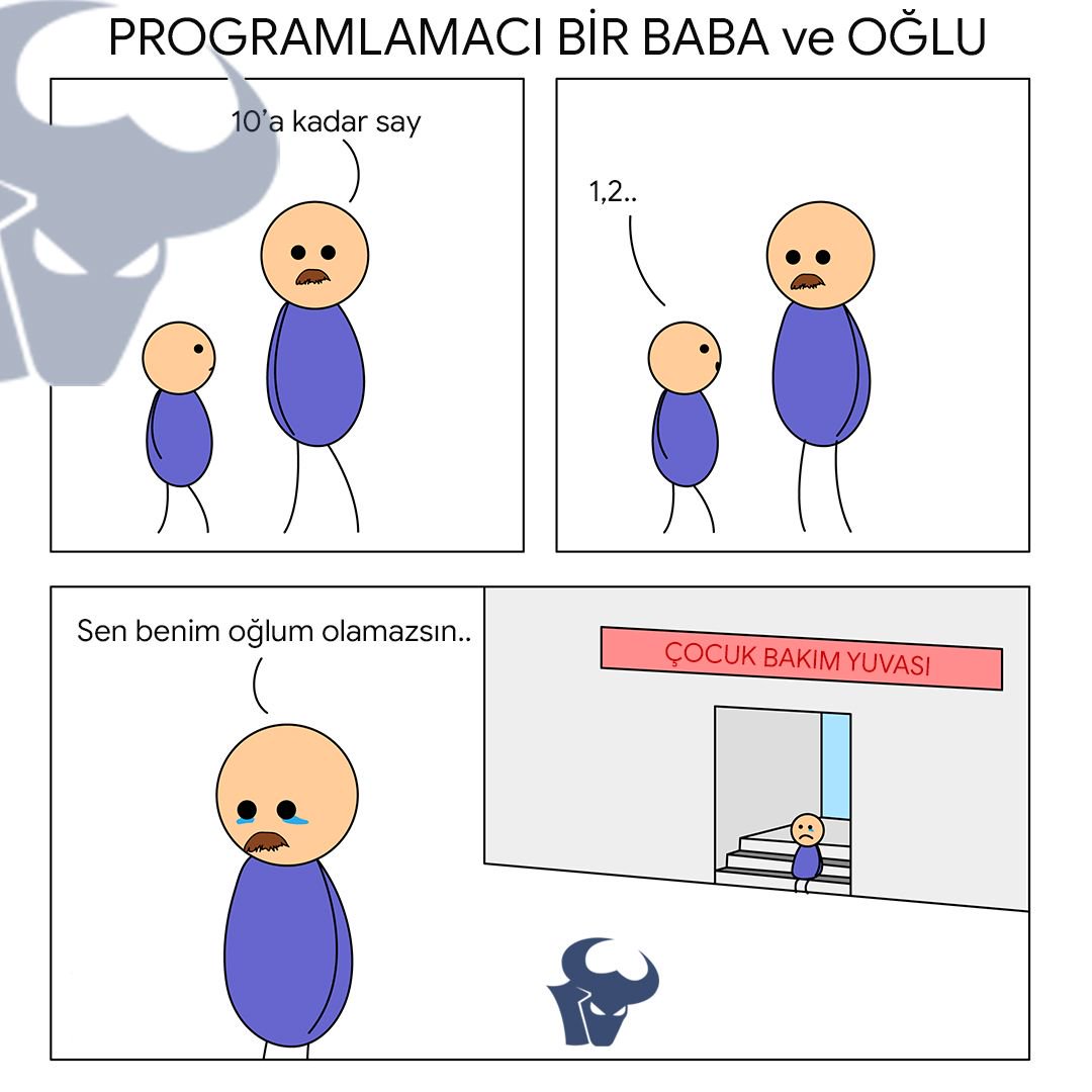 wmaraci's tweet photo. Programlamacı bir babanın evladı saymaya 1'den başlar mı ya :(

#webmaster #programming #programmer #yazilimci #designing #designer #tasarimci #coding #coder  #programmerdad https://t.co/dZY4DajGcW