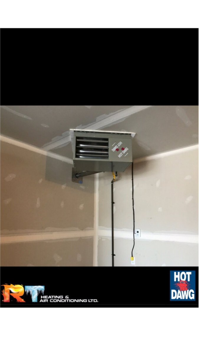 Keep your #mancave warm this winter with a #garageheater #reddeer #blackfalds #lacombe #penhold #centralalberta