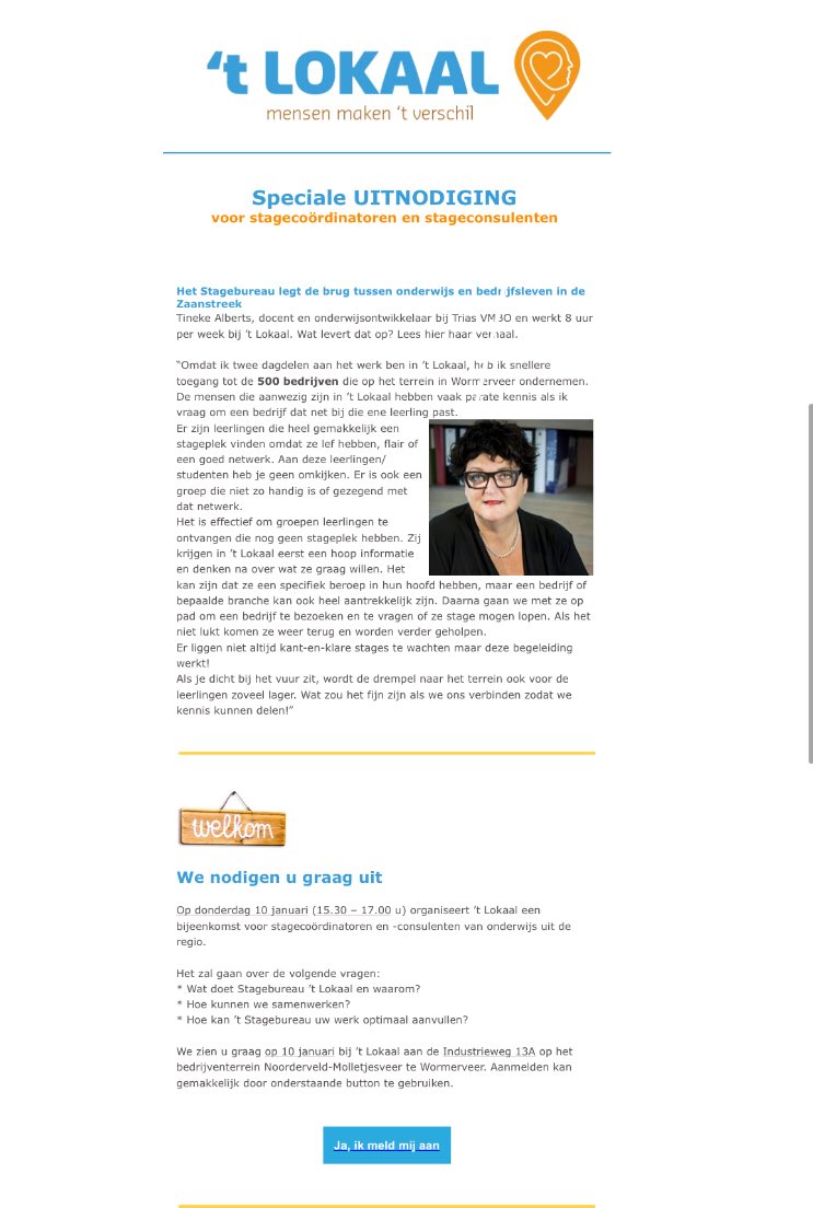 tLokaalBVNM's tweet photo. *REMINDER*
Alle stagecoördinatoren uit Zaanstreek zijn van harte welkom 10 januari van 15.30-17.00u op ‘t Lokaal. Doel: samenwerking verstevigen en uitleg doel ‘t Lokaal.
Op 14 januari 16-17 uur bijeenkomst voor ZZP ers uit de Zaanstreek voor behoeftepeiling broodfonds. Welkom! https://t.co/2HFOCfA36V