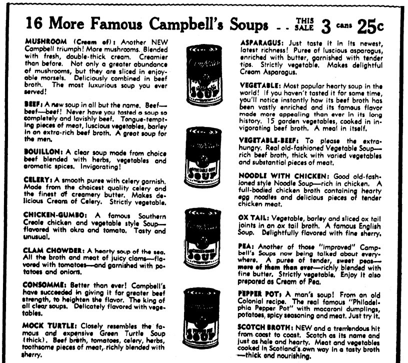 For National Soup Month: 3 Facts about Campbell’s Soup bit.ly/2RDmFFh #NationalSoupMonth #soup https://t.co/sjopJkc7TX