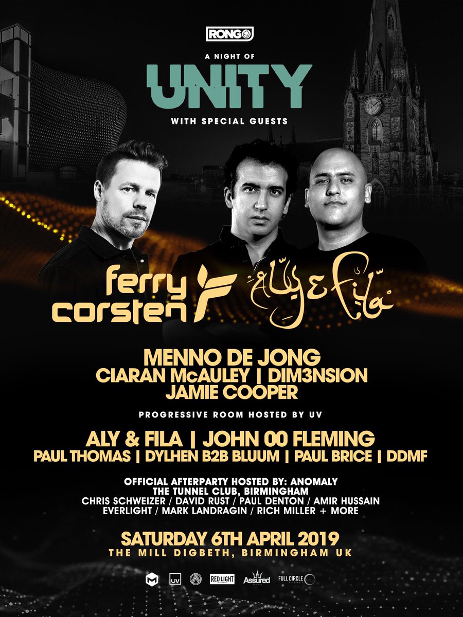 Aly & Fila (@alyandfila) on Twitter photo Back to the UK this April 6th, 2019 at The Mill, Birmingham (Formerly Rainbow Warehouse) with 2 sets including a special progressive set in the #FSOEUV room. See you there β€ <a href="/rongevents/">Rong Events</a> Back to the UK this April 6th, 2019 at The Mill, Birmingham (Formerly Rainbow Warehouse) with 2 sets including a special progressive set in the #FSOEUV room. See you there β€ <a href="/rongevents/">Rong Events</a>