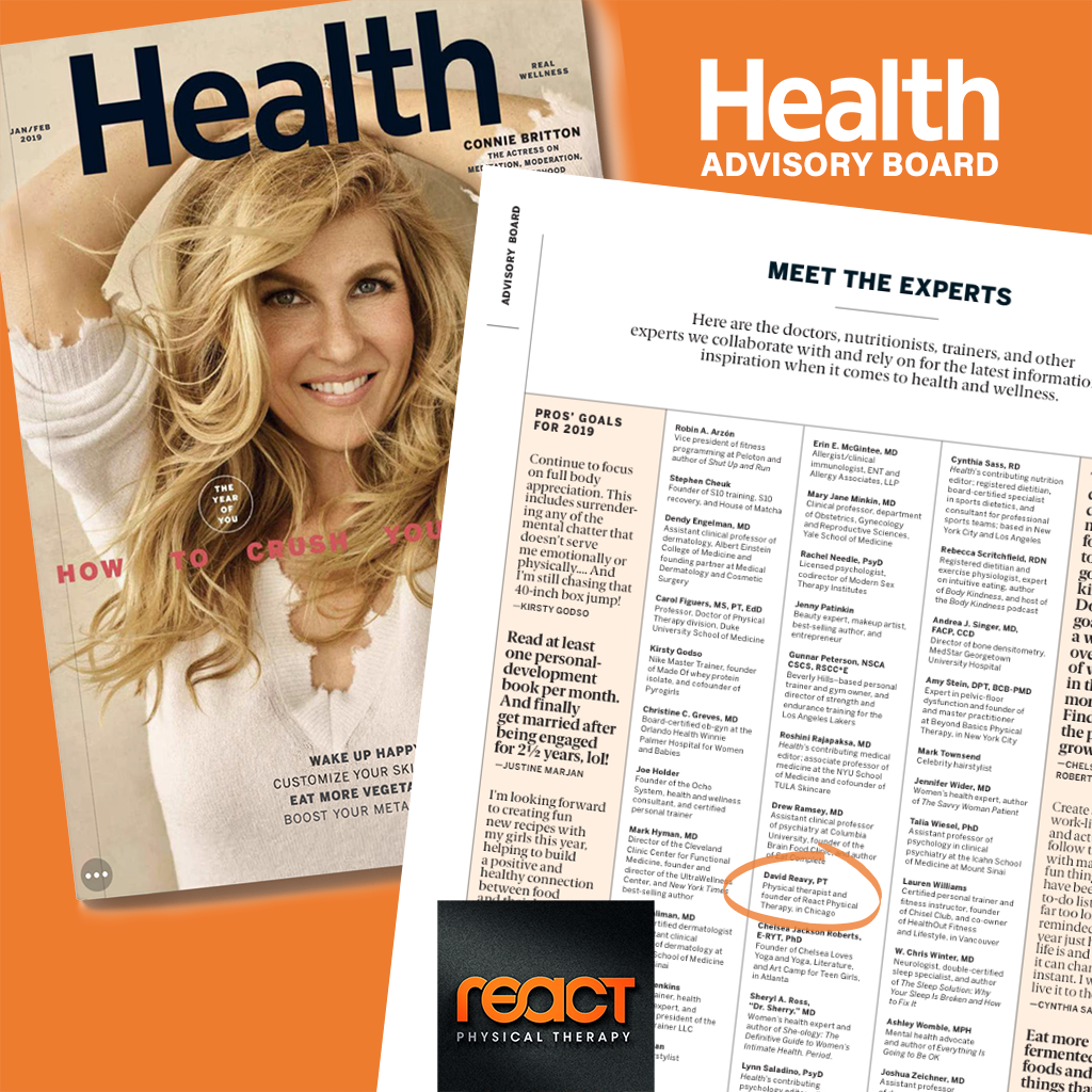 BeReact's tweet image. 👩‍⚕️👨🏾‍⚕️👩🏻‍⚕️👨🏼‍⚕️

The Expert The Experts Talk To

@BeReact Physical Therapy Founder @DavidReavy has been named to the team of doctors, nutritionists, and trainers @GoodHealth relies on for information and inspiration when it comes to health and wellness!

📚