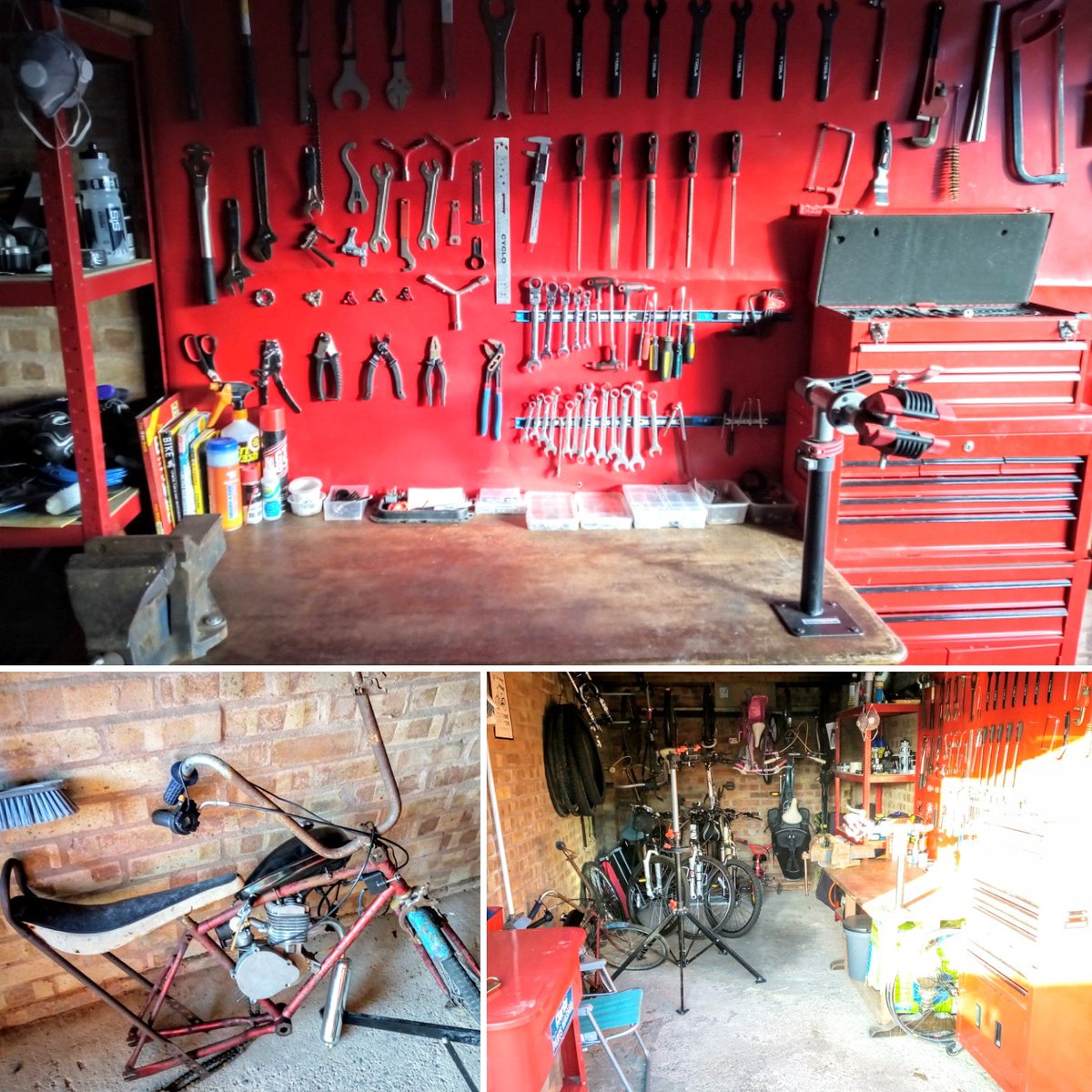 Will Bryan (@_will_bryan) on Twitter photo Pottering around in my little bike workshop today & considering making something wacky for this year's <a href="/EroicaBritannia/">Eroica Britannia</a> I totally forgot about the child's bicycle project with the 80cc engine! How could I have tucked her into a corner and forgotten all about her! Pottering around in my little bike workshop today & considering making something wacky for this year's <a href="/EroicaBritannia/">Eroica Britannia</a> I totally forgot about the child's bicycle project with the 80cc engine! How could I have tucked her into a corner and forgotten all about her!