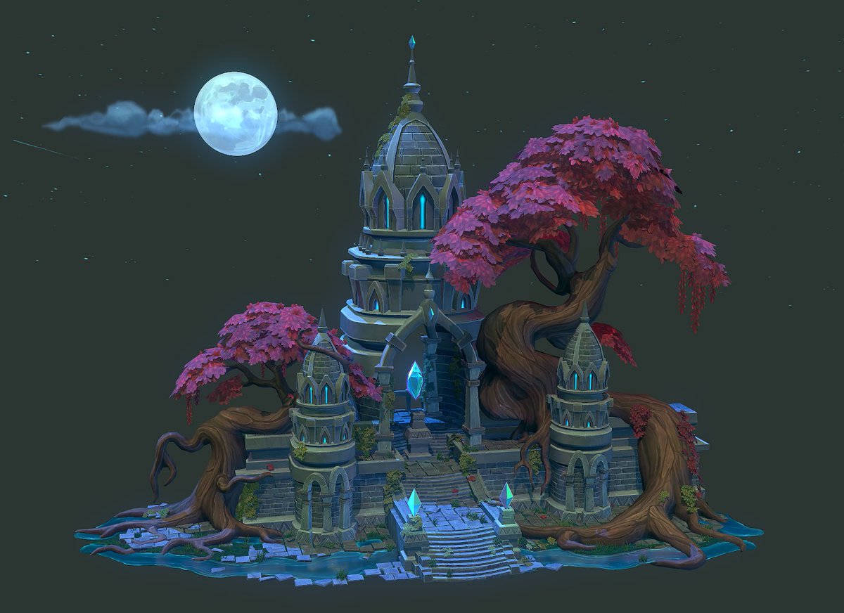 lowpolycurls's tweet photo. I'm Jasmin, a 3D Environment and Prop Artist working in Games. I love to create colorful scenes and occasionally 3D food too (secret profession)! ✨#Portfolioday

More work on my Artstation Portfolio!

🎨https://t.co/aHHrKGoyCb
💌jasmin_fekri@yahoo.de https://t.co/bORhDJbMNe