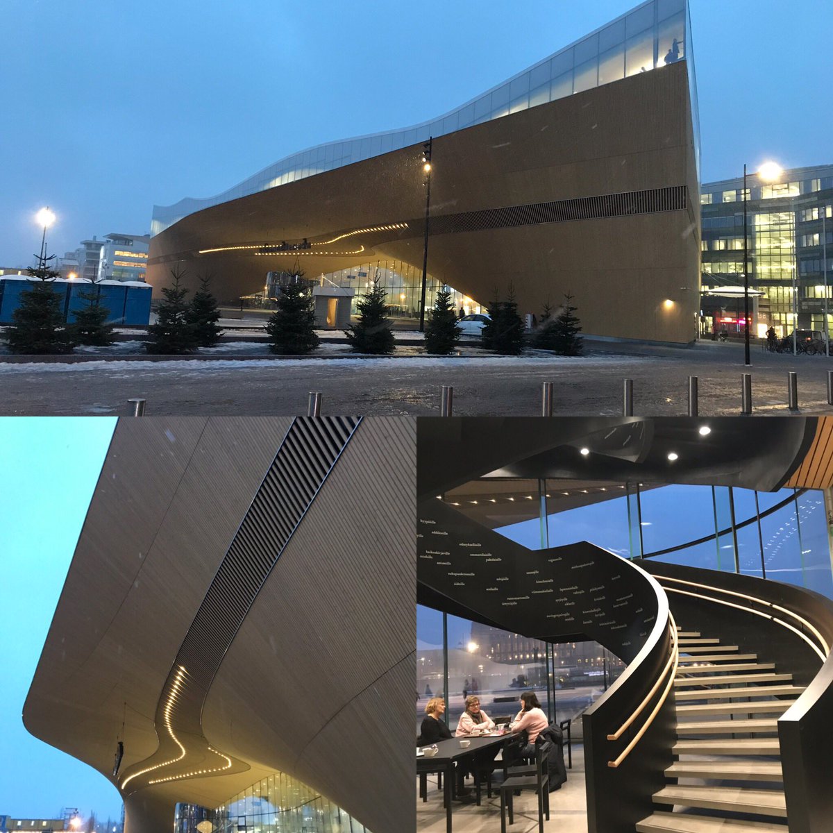 sameera2017's tweet image. Visiting #Helsinki &amp;amp; we dropped by the new central library. Opened following consultation with the community on what they wanted. Relaxing spaces to read, sewing machines, a children’s story room, 3D printers, restaurants and meeting rooms - to name a few. Wow.