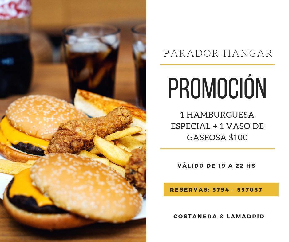 federicocheme's tweet photo. Nos vemos mañana en 🄿🄰🅂🄴🄾 🄷🄰🄽🄶🄰🅁 💣
19 hs EN VIVO: #ClassicProject
Servicio de comida y bebidas | Mesas y sillas por orden de llegada | Pista de baile | - Ingreso sin cargo ¿Te lo vas a perder?
Reservas y Consultas
INBOX o via wapp al 3794 - 557057 (Oficina HANGAR) https://t.co/C7MTR2WrUK