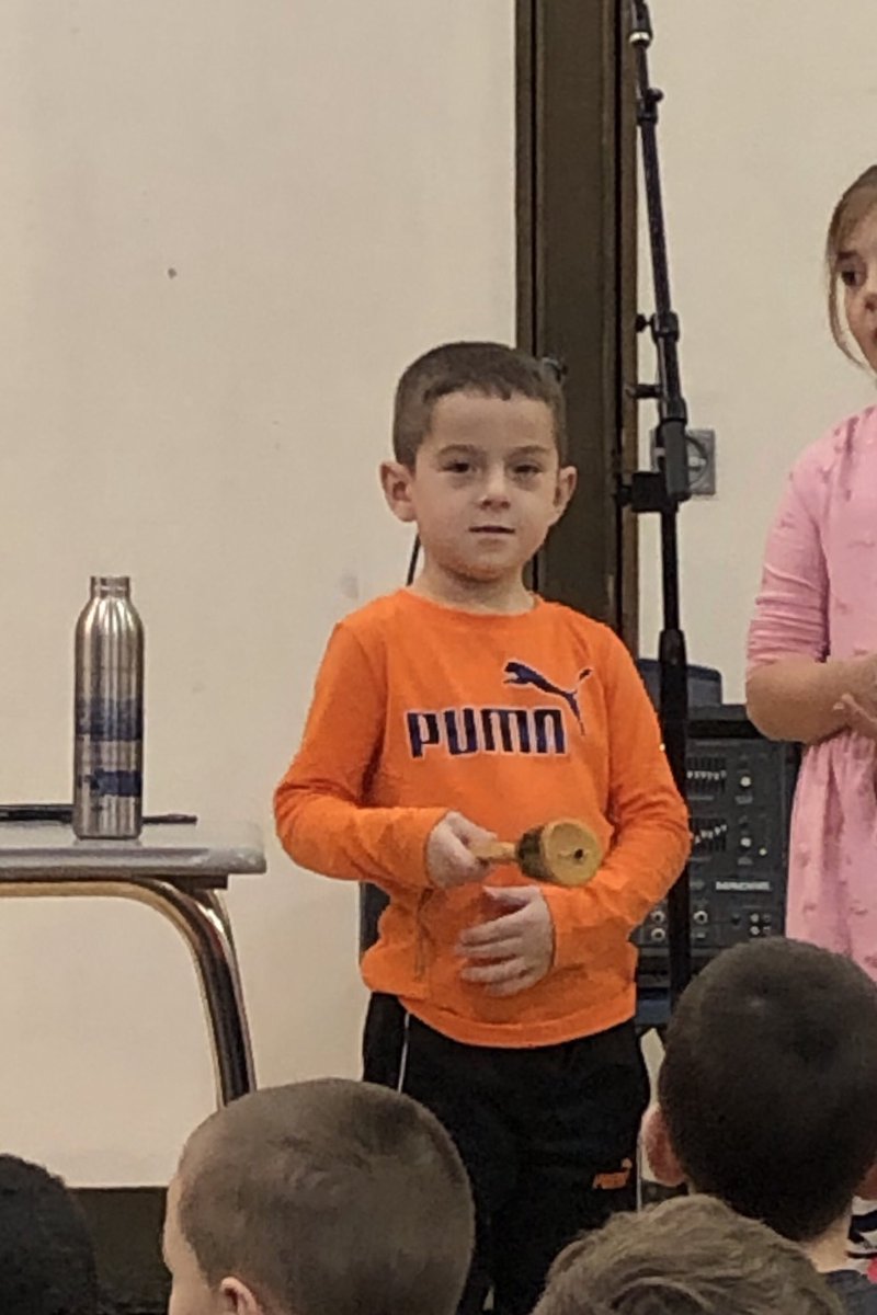 We enjoyed the performance by David Ruch! So interactive &amp; FUN!! Our Nicolas did a great job playing part of a song.