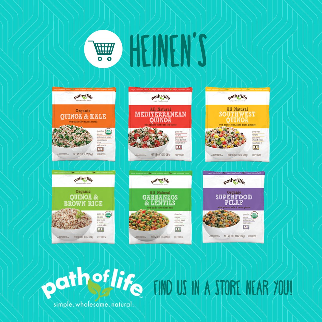 PathofLifeBrand's tweet photo. #SaleAlert It's your last day to save $1 on Path of Life Products at ➡️ @Heinens 

#EatPathOfLife #Sale #Save #GlutenFree #Heinens https://t.co/LWLmlFXeY1