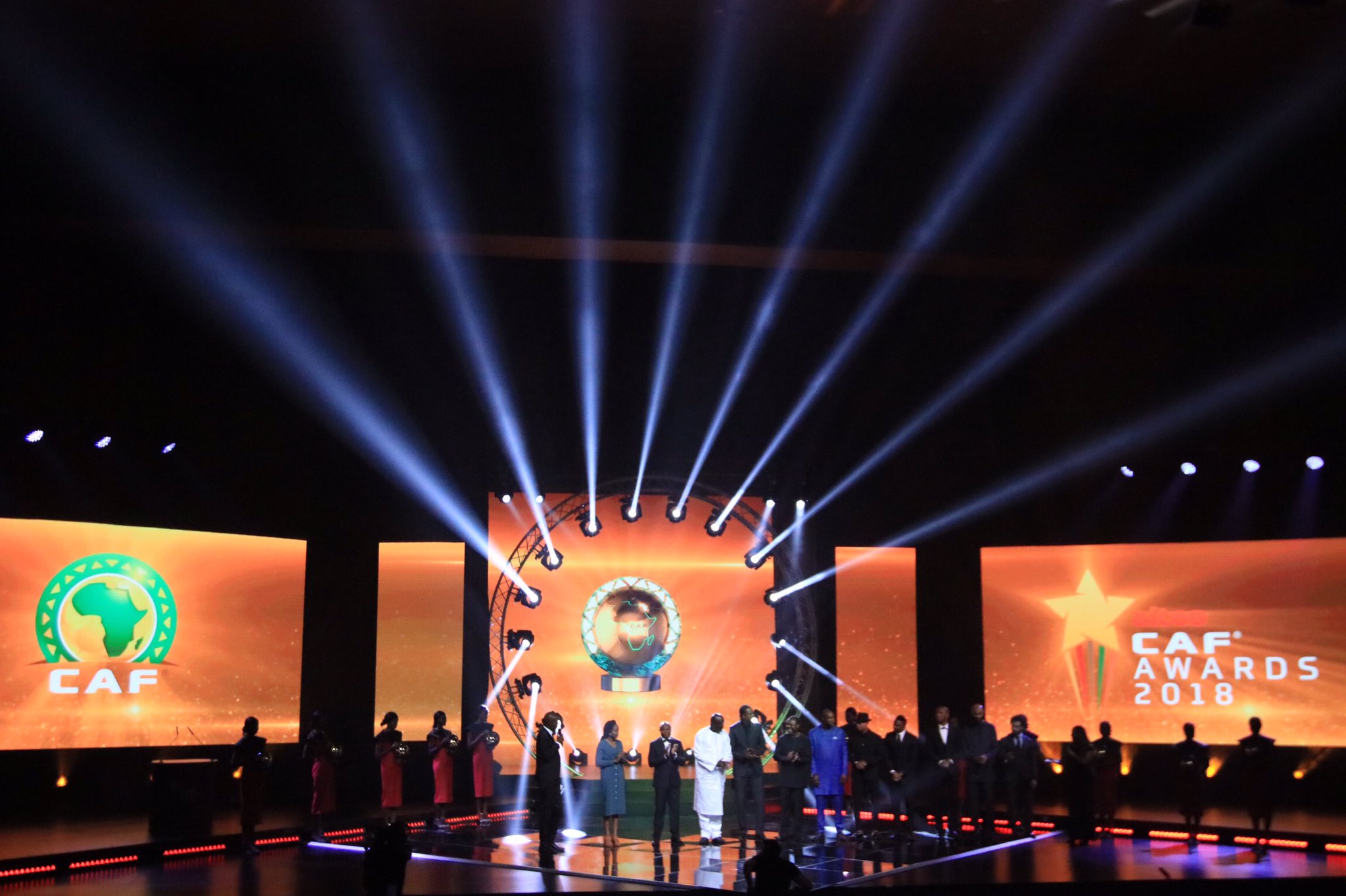 (Photos) Revivez en images la cérémonie des Caf Awards