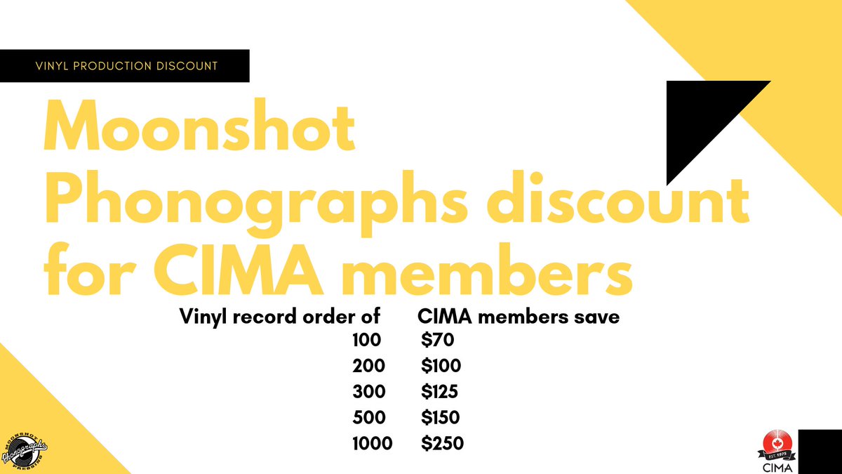 flashback_rec's tweet photo. Member discounts. One more way @MoonshotPhono stands behind independent musicians.
#IndependentMusic #newalbum #pressyourrecord #makeimPRESSions https://t.co/Twy7cfsnEu