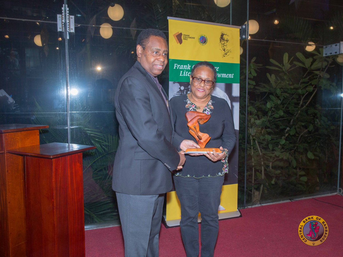 centralbankbb's tweet photo. Poets Hazel Simmons and Sonia Williams were the big winners at the recent Frank Collymore Literary Endowment Arts. https://t.co/vombflUoDF #FCLE #LiteraryArts #Writing #Poetry https://t.co/i7gzrlPx0u