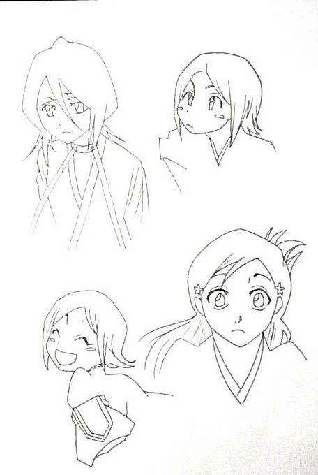 BLEACHの模写練習その2です～! 