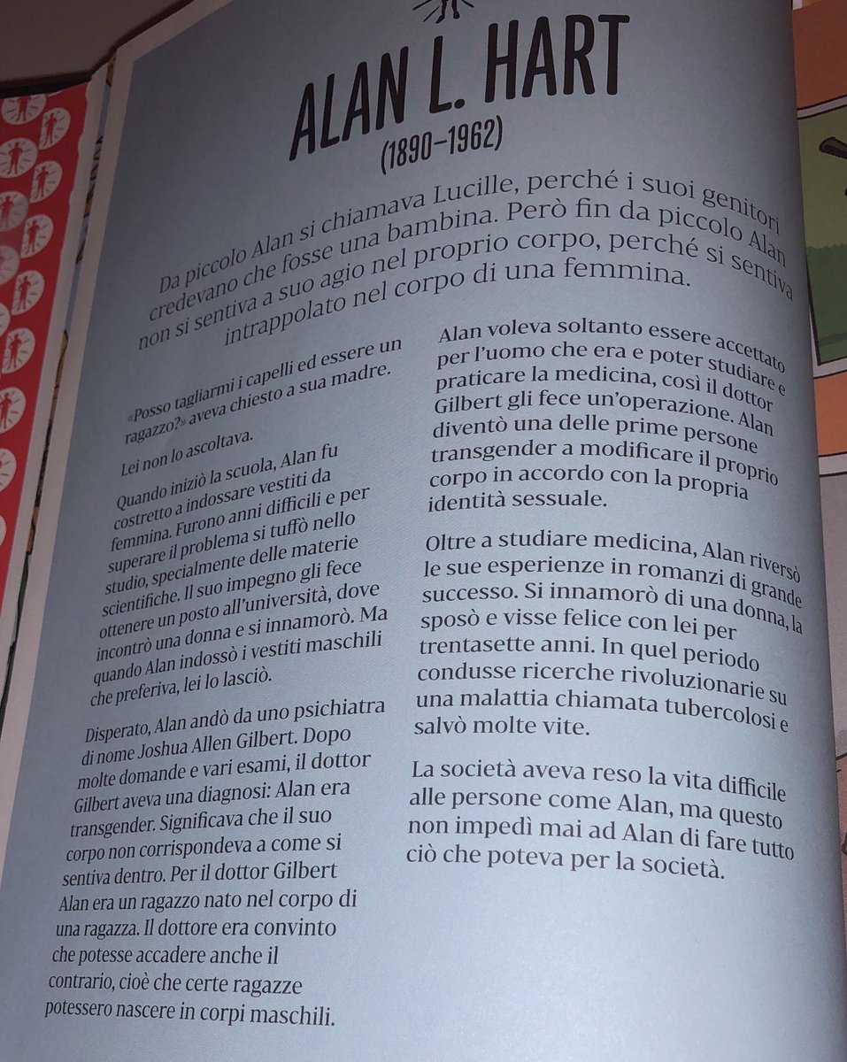 ElianaBellezza's tweet photo. La società gli aveva reso la vita difficile ma lui non smise mai di fare tutto ciò che poteva per la società. La storia di #alanhart raccontata da #benbrooks nelle ‘storie per bambini che hanno il coraggio di essere unici’ https://t.co/8eGwmIzc1G