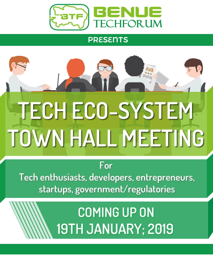 BENUE TECH FORUM To Host “TECH ECO-SYSTEM TOWN HALL MEETING” in Makurdi
skyhubnigeria.com.ng/technology/ben…
#SKYHubNG