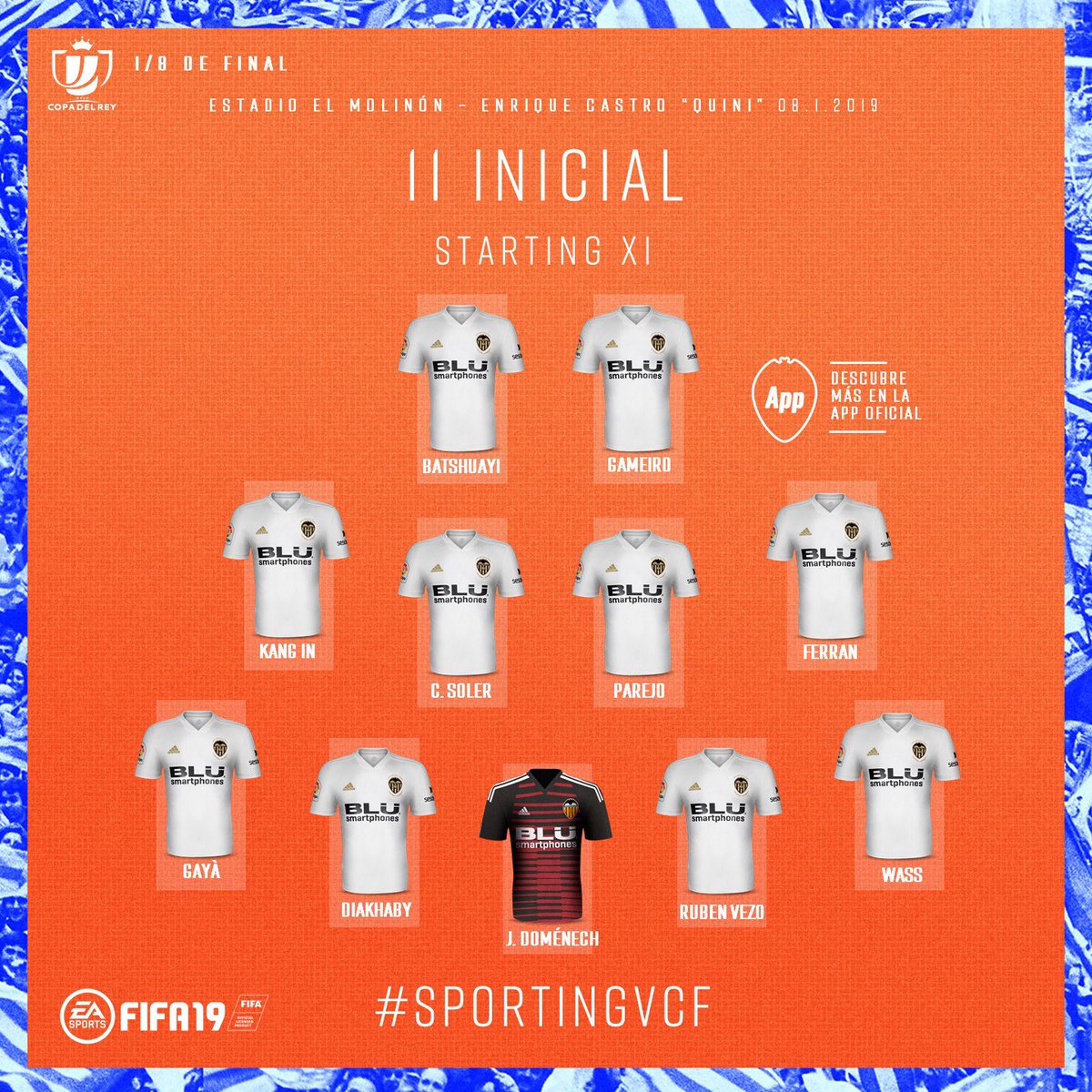 BLU_Products's tweet photo. It's Game Day!

Don't miss today's Copa del Rey match with @valenciacf vs @RealSporting

#BLU #BLUSmartphones #BoldLikeUs #GoForBold #BoldPride #VCFBLU #ValenciaCF #amuntvalencia #CopaDelRey https://t.co/NOYsjey8o9