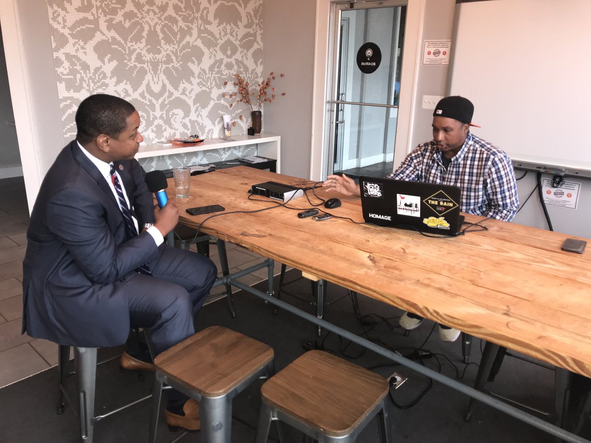 CheatsMovement's tweet photo. #AbigailSpanberger #LevarStoney #JasonKamras #JustinFairfax were a few of the special guests we kicked it with on the Cheats Movement in 2018. We promise to bring you more fun interviews in 2019. Make sure you follow @CheatsMovement #WESEEIT #RVA #rvacouncil @WRIR #Podcast #NPR https://t.co/ixkf0k4DCE