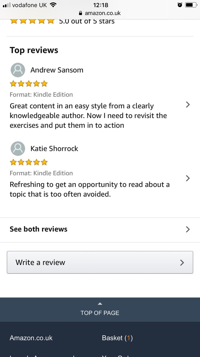 Midlifeisnot's tweet photo. Two great testimonials a download my book for free today #midlifeisnotacrisis https://t.co/5eK6UxrWNG