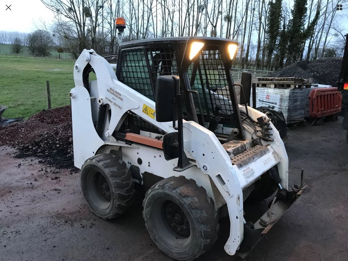 henryturner30's tweet photo. *****FOR SALE*****
2002 Bobcat 773 Turbo high flow skidsteer,
In good condition, 
Hours are in the photos ( may increase )
Bad Point: it sometimes leaks when it has a planer head on,
Patch planer attachment for sale as well.

£9500 + VAT or make us an offer https://t.co/2caVIdIi90