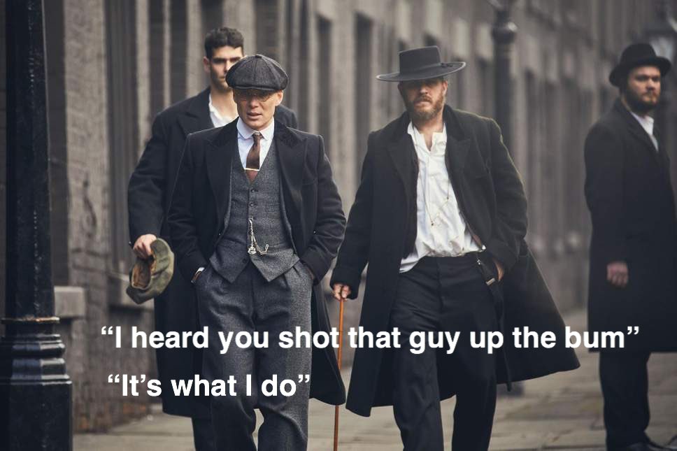 joeheenan's tweet photo. I’ve never watched Peaky Blinders.
Here’s what I think it’s about https://t.co/ONFK0Bxlf5