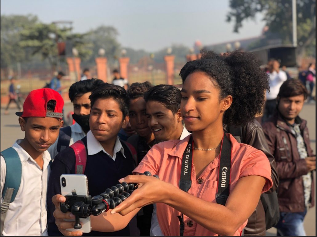 PublicDiplomacy's tweet photo. "#PublicDiplomacy is something that young people around the world would be interested in,” says CPD Student Fellow Austin Maddox in today's @dailytrojan piece on our role in @indfoundation's #SoftPowerConference. More: https://t.co/smR5TkbBvH #ascj @USC @USCAnnenberg #CPDinDelhi https://t.co/iERXfLxz5I