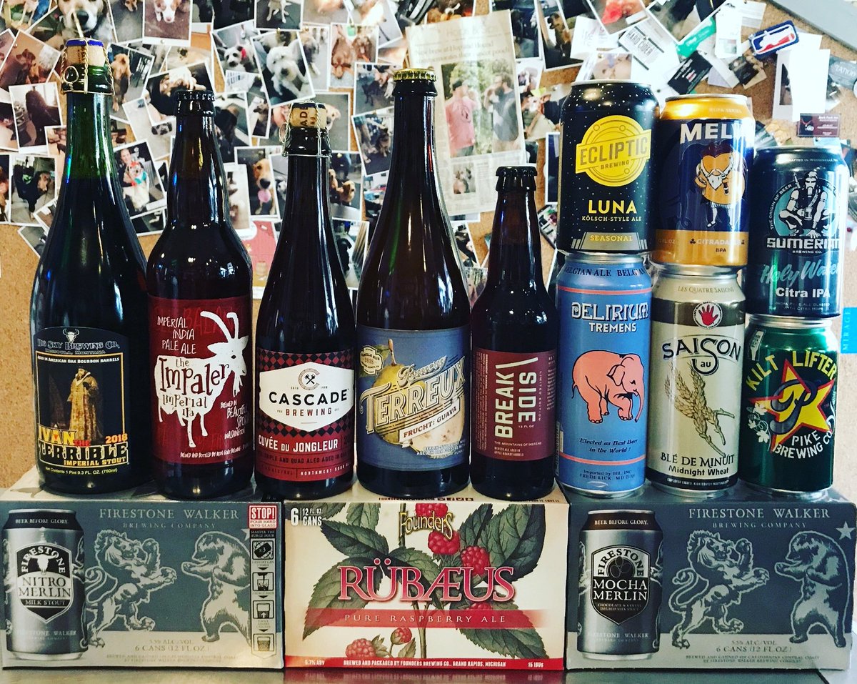 😇🥔Holy Potatoes!🥔😇 New/returning from: <a href="/BigSkyBrewing/">Big Sky Brewing Co</a> <a href="/irongoatbrewing/">Iron Goat Brewing</a> <a href="/cascadebrewing/">Cascade Brewing</a> <a href="/TheBruery/">The Bruery®</a> <a href="/breaksidebrews/">Breakside Brewery</a> <a href="/Deliriumbrewery/">Delirium Brewery</a> <a href="/EclipticBrewing/">eclipticbrewing</a> <a href="/Melvinbrewing/">Melvin Brewing</a> <a href="/LeftHandBrewing/">Left Hand Brewing Company</a> <a href="/pikebrewing/">Pike Brewing Company</a> <a href="/SumerianBrewing/">Sumerian Brewing Co.</a> <a href="/FirestoneWalker/">Firestone Walker</a> <a href="/foundersbrewing/">Founders Brewing Co.</a>