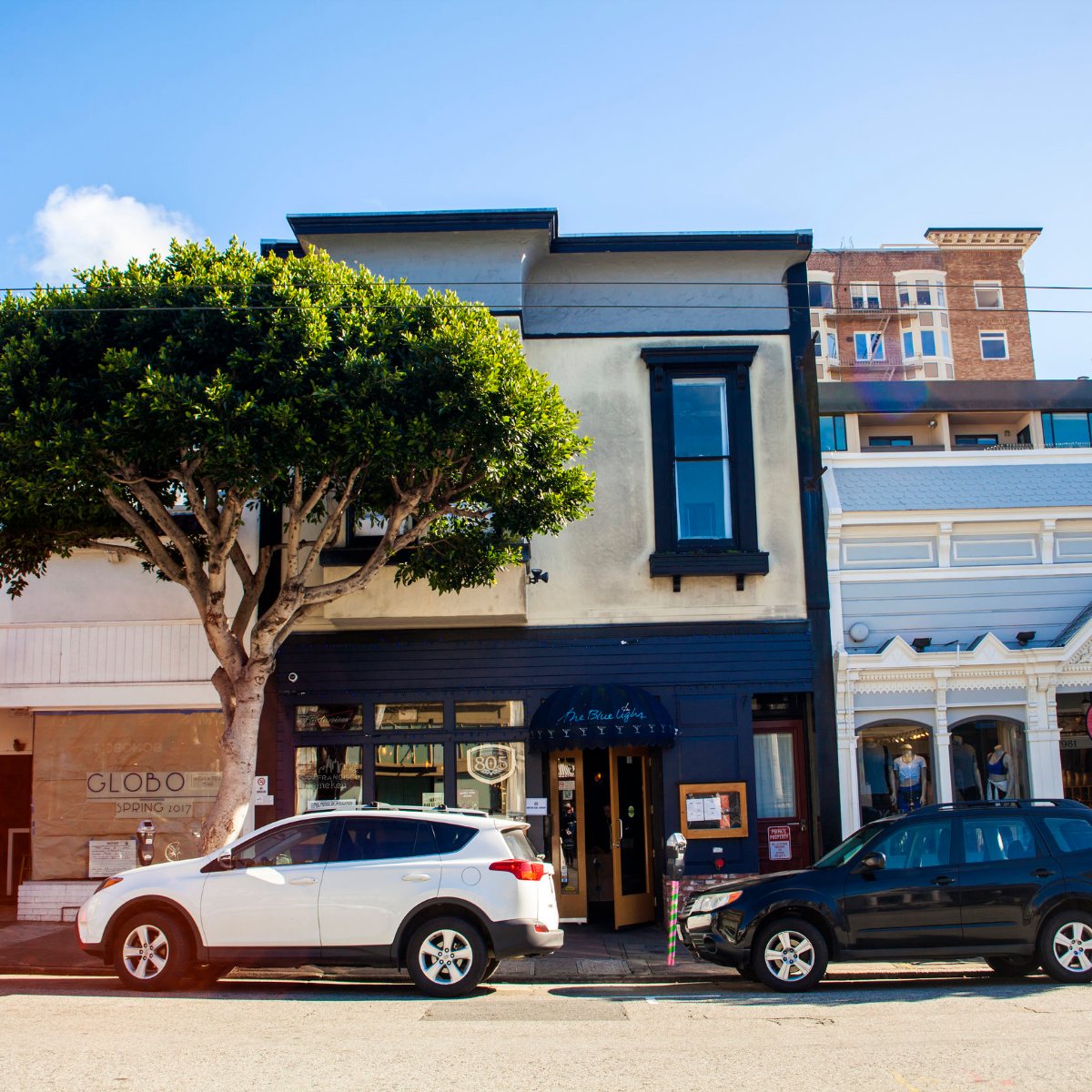 TheBlueLightSF's tweet photo. We know you have lots of restaurant choices, and we may be biased, but we think The Blue Light is the best one! https://t.co/08h6W8flP9