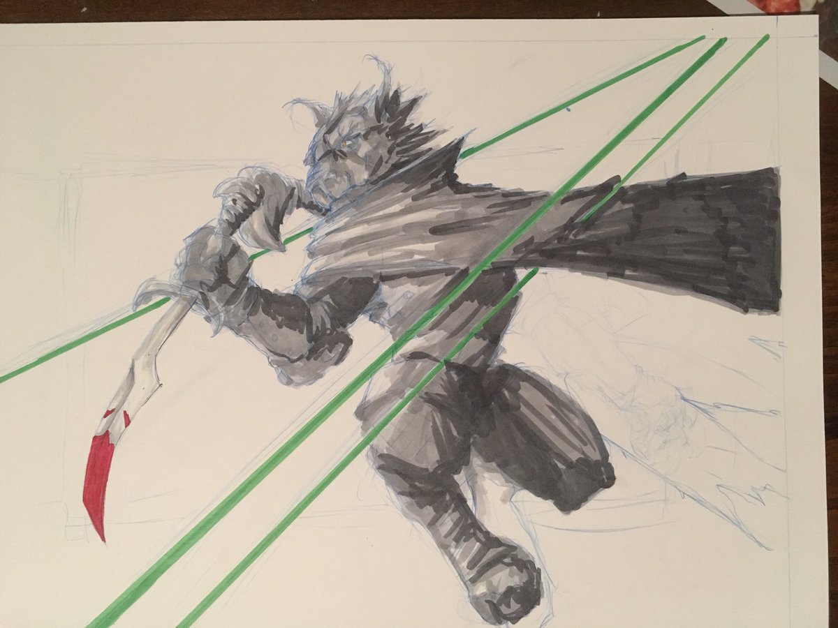 drgnflghtimages's tweet photo. First sketch of 2019! Figured it fitting to do one of the character I finished 2018 sketching.
#feline #alien #felinealien #sciencefiction #scifi #copic #copicmarkers #sketch #drawing #art #illustration #pen #penandink https://t.co/8icdGHJPA5