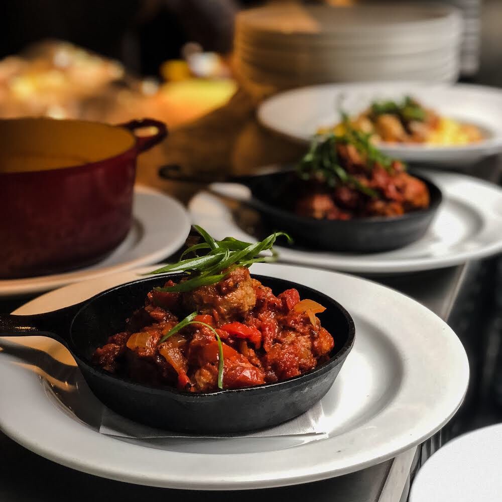 To share or not to share... that's up to you. We bet you've never had meatballs like these. Flavorful lamb with zesty spice roasted tomato sauce. We predict you'll keep them all for yourself. #yyc #yyceats #foodie