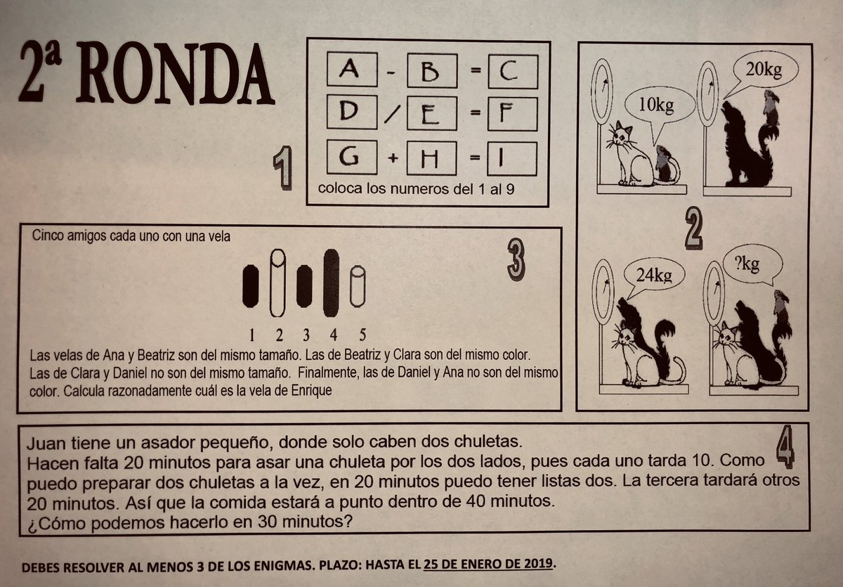 marialuisamarin's tweet photo. El Departamento de Matemáticas del IES Aricel ha puesto en marcha este segundo reto.
Esperamos vuestras propuestas hasta el 25 de enero. @doraricel #retosmatemáticos #iesaricel #Albolote #Granada #segundoreto https://t.co/W7amrbJcUI