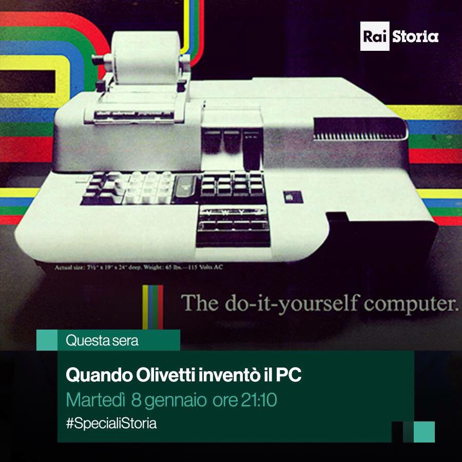 ANGEBRIXIA's tweet image. Avevamo il futuro in mano e l'abbiamo regalato #programma101 #computer #Olivetti