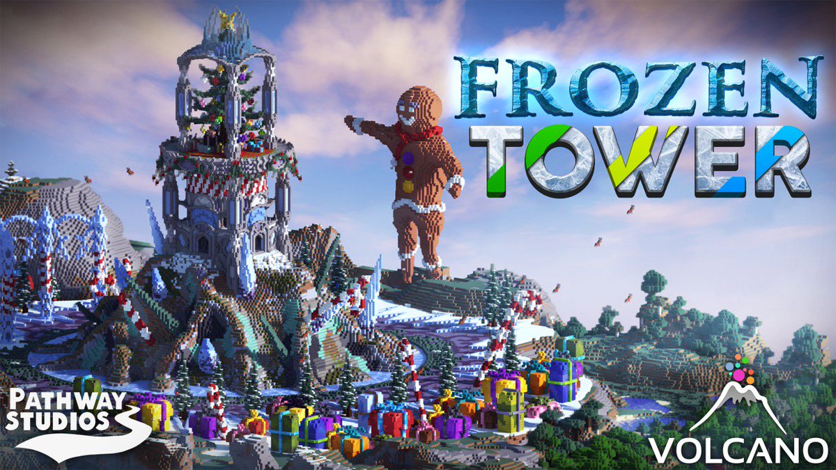 VolcanoSMC's tweet photo. It's a chilly day in the Frozen Tower 🥶❄️

[Frozen Tower] is out on the Minecraft Marketplace today!
https://t.co/pNWCV2f1xU https://t.co/3WqAlAUzou