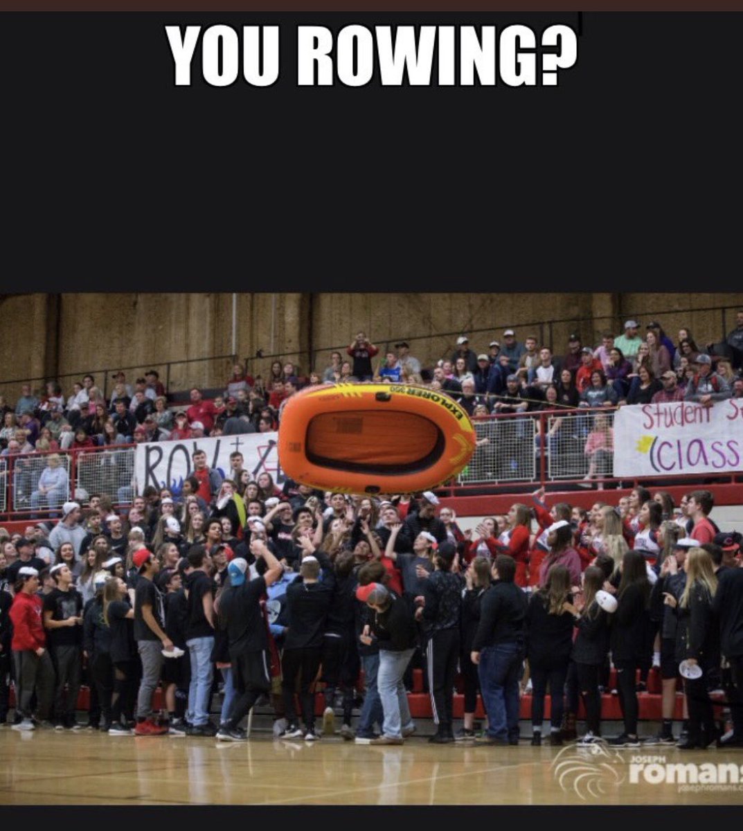 CoachJB's tweet photo. Where is everybody?  Come out and support us tonight 3 games 5:00 start in a huge area contest vs Rogers. We need your help in the boat. Be loud and give us the home court advantage. @central_chs  RTB. https://t.co/FFjAcGYhKa