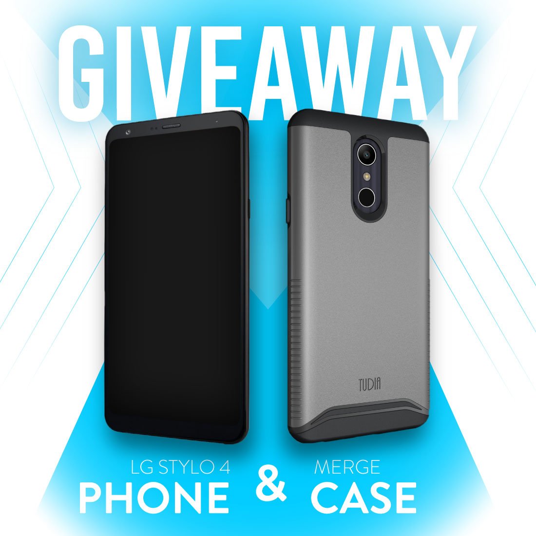 TudiaProducts's tweet photo. It's our biggest giveaway yet!😆🎆

We're kicking off 2019 with a bang! Today through February 5th, one lucky follower will receive a FREE LG Stylo 4 Phone and TUDIA Merge case! Click the link below to find out how to enter- as always, good luck!

https://t.co/ObKZyT1BA4 https://t.co/GAtzSuIIGv