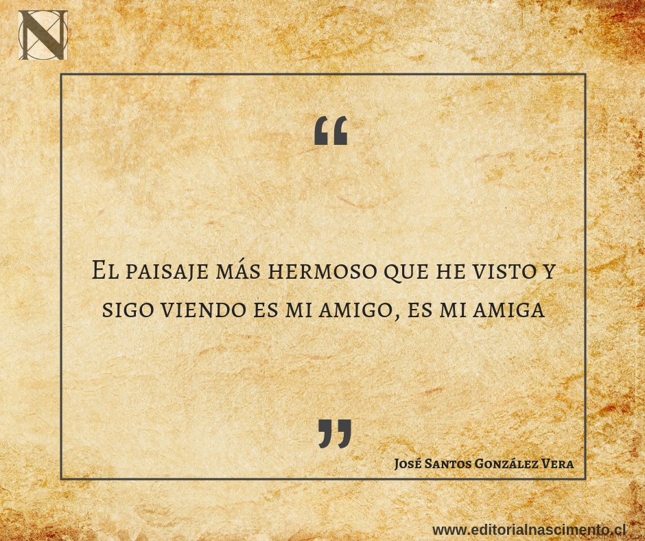 Nascimento1873's tweet image. ¡Trivia literaria! ¿A qué obra de González Vera pertenece este fragmento?